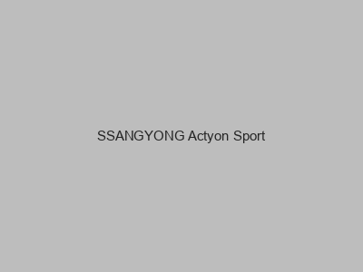 Enganches económicos para SSANGYONG Actyon Sport
